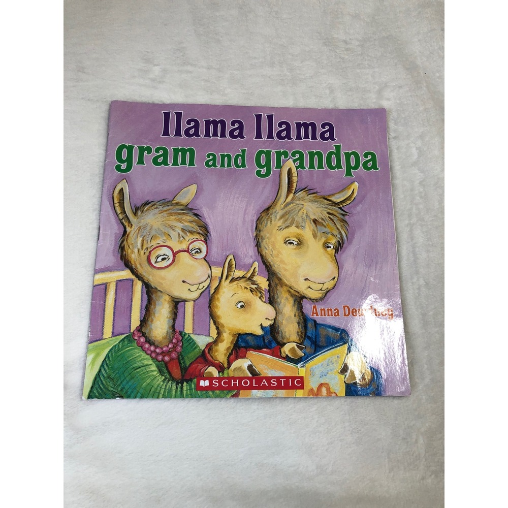 Llama Llama Gram and Grandpa Book Childrens Anna Dewdney Paperback